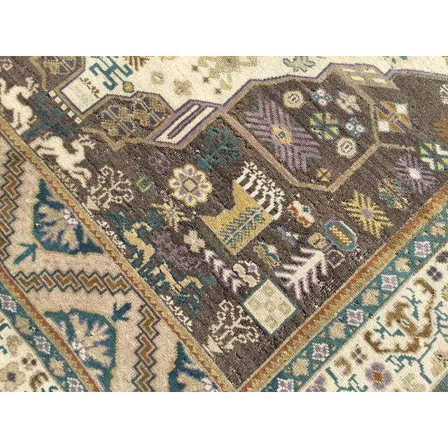 Handmade Turkish Area Rug - 67" X 120" For Sale In Raleigh - Image 6 of 11