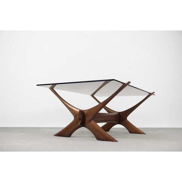 Condor Coffee Table by for Örebro Glass, 1960s For Sale - Image 4 of 18