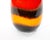 Ceramic Mid-Century West German Glazed Porcelain Vase, Yellow, Red & Brown 10" Tall For Sale - Image 7 of 11