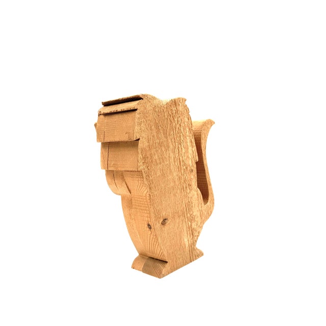 Wood Lion Sculpture from Bottega Michelangeli, Orvieto, Italy, 1970s For Sale - Image 9 of 15