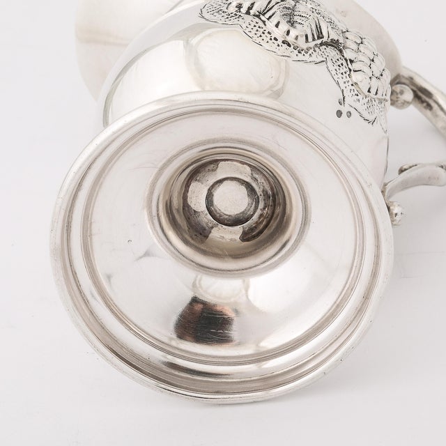 Mid-Century Modernist Sterling Silver Grape & Vine Motif Mayim Achronim For Sale - Image 10 of 17