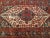 Persian Antique Persian Malayer Rug, Handwoven Geometric Medallion Pattern, Ivory & Navy, 4’ X 6’ For Sale - Image 3 of 12