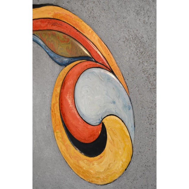 Contemporary Cupioli Art Work Scagliola Wall Panel Handmade from Cupioli Living For Sale - Image 3 of 5