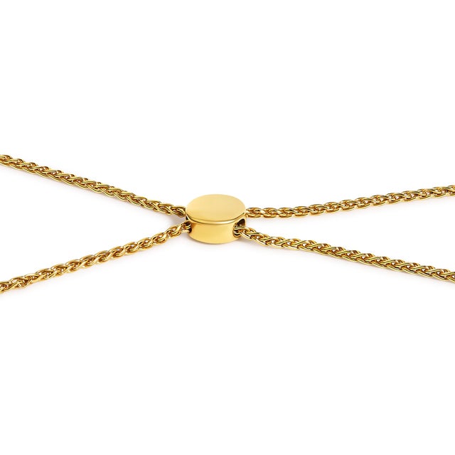When it comes to jewelry, the yellow gold trend is definitely not going anywhere anytime soon, and this dainty piece is a...
