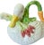 French Country Fitz & Floyd "Le Canard" Figural Duck Teapot With Carrot Handle & Radish Spout, 2004–2005 For Sale - Image 3 of 11
