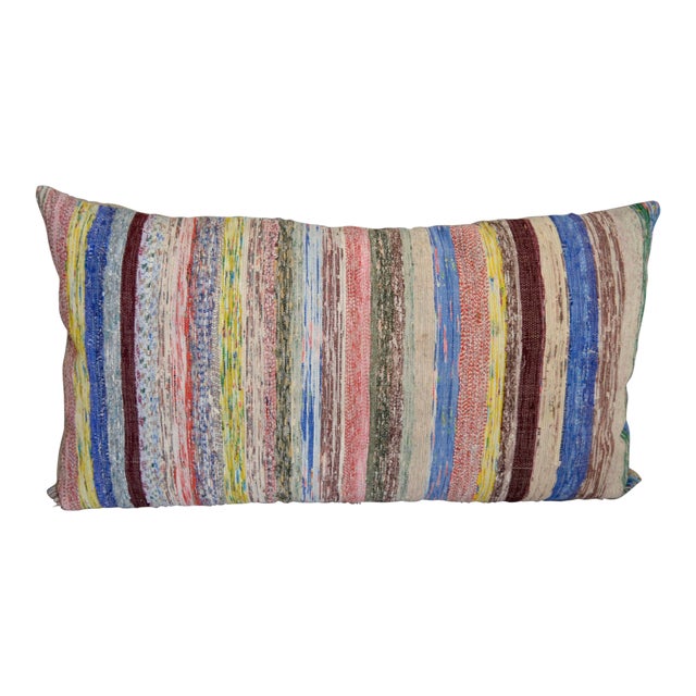 Huge Cushion Handmade Turkish Kilim Ragrug Pillow Cover Throw 22