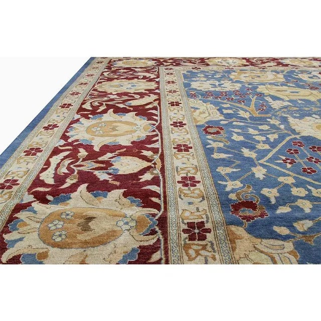 Handwoven Oushak Style Area Rug 12’0″ X 15’3″ For Sale - Image 4 of 13