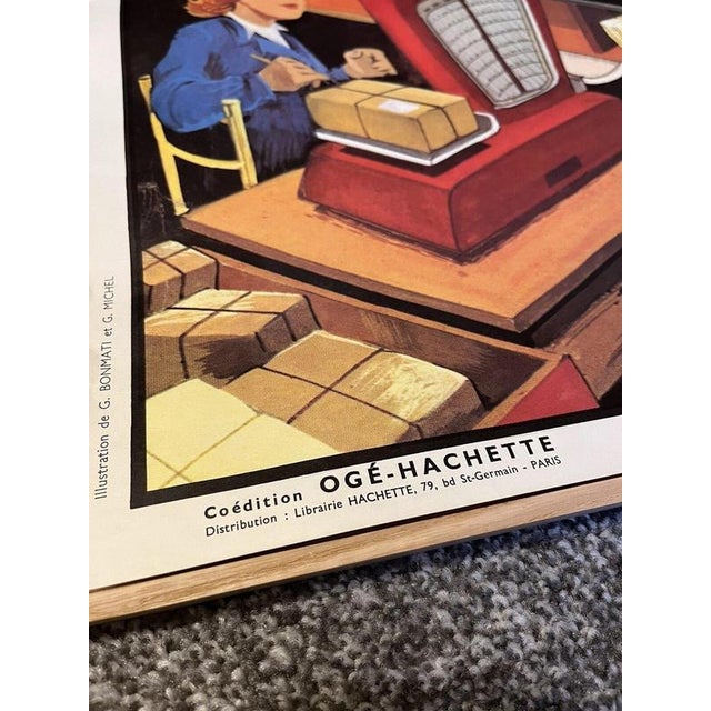 French Double-Sided Educational Dentist School Poster, 1950s For Sale - Image 14 of 15