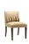 A hand-crafted tailored side chair inspired by the neo-classical movement of the 1940s. Features contrast nail trim. We...