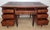 Antique Edwardian Writing Desk, 1910 For Sale - Image 3 of 18
