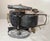 Antique 19th Century Handmade Mixed Media Tole Running Rickshaw Mini Sculpture For Sale - Image 18 of 18