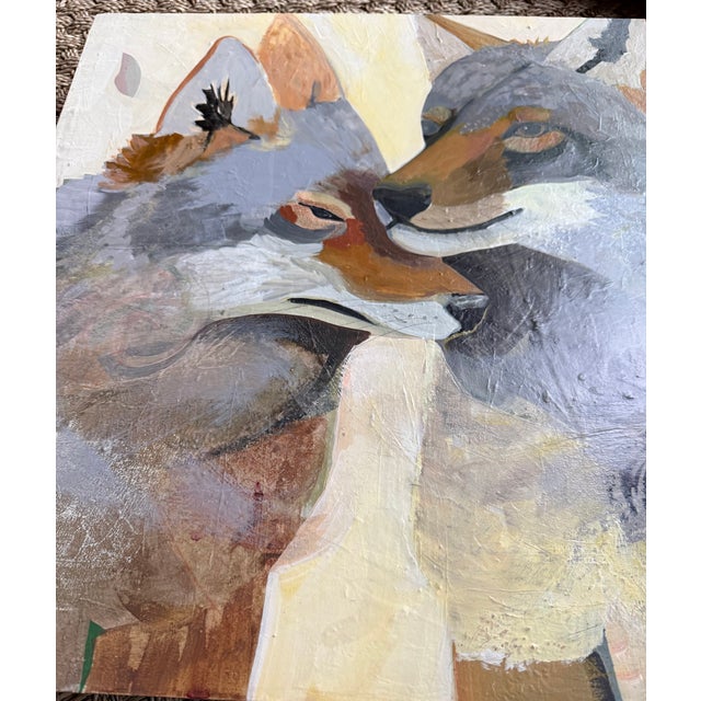 “Coyote Love” Art by LWren Walraven For Sale - Image 9 of 11