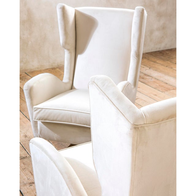 Gio Ponti Armchairs by Gio Ponti, 1950, Set of 2 For Sale - Image 4 of 6
