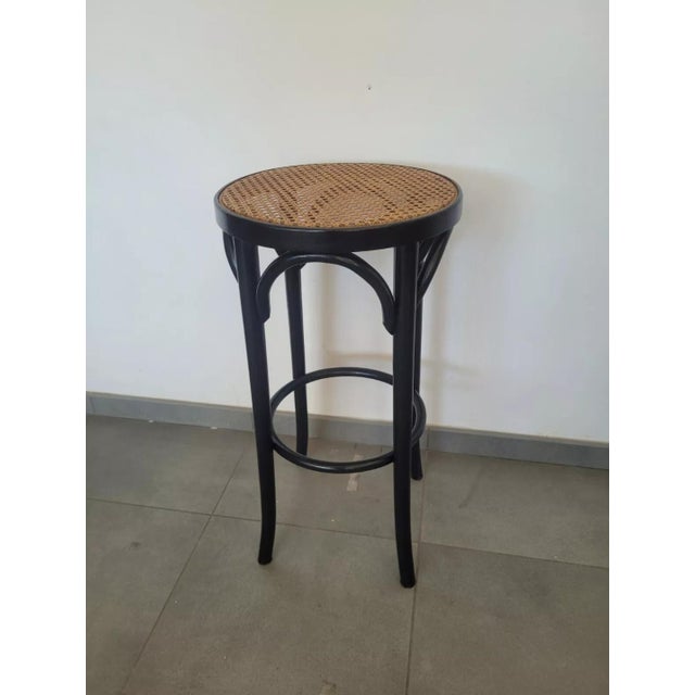 Thonet Style Lacquered Stool For Sale - Image 10 of 10