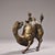 Late 19th Century Late 19th Century Gilt Bronze Camel With Rider Figurine, Detailed Engravings For Sale - Image 5 of 9