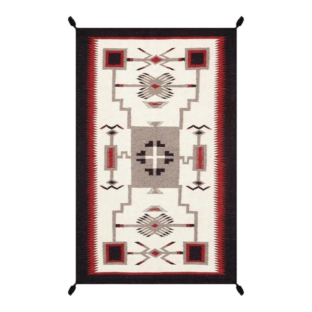 Tuscany Wool Ivory Area Rug, 5' 2'' X 6' 9'' For Sale