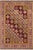 Vintage Soumak Red/Green Wool Rug - 5'0'' X 7'2'' For Sale - Image 10 of 10