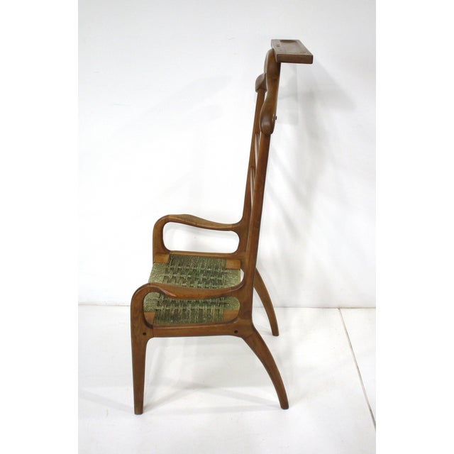 Mid-Century Modern Valet Dressing Room Chair in the Style of Danish Modern by Armcrest For Sale - Image 3 of 12