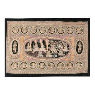 Vintage Burmese Tapestry For Sale