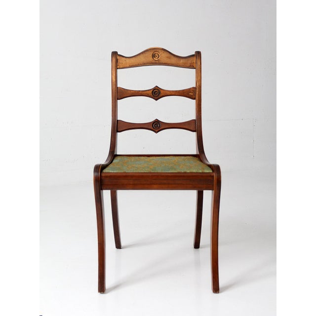 Mid-20th Century Empire Revival Side Chair by Westfield Company For Sale - Image 6 of 15