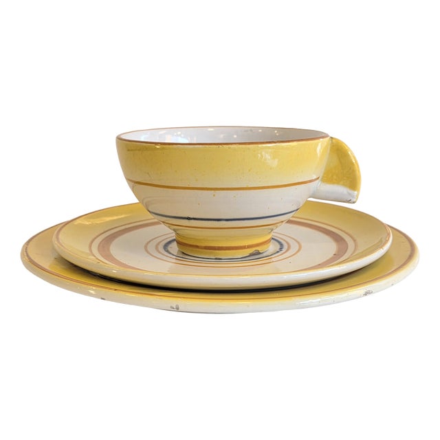 Coffee Set by Eva Stricker-Zeisel for Schramberg, 1920s, Set of 3 For Sale