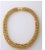 Solid 18 Kt. Gold Mesh Link Choker Continental For Sale - Image 9 of 10