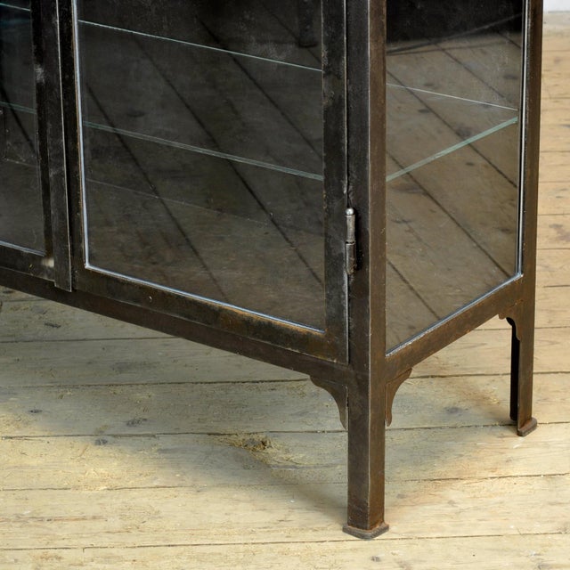 Iron Medical Cabinet, 1930s For Sale - Image 6 of 10