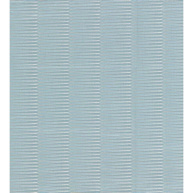 Traditional The House of Scalamandré Wavelength Fabric, Mineral For Sale - Image 3 of 3