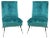Set of Green Velvet Lounge Chairs by Gigi Radice for Minotti, 1950s For Sale