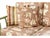 English Tommy Bahama Sage Green Rattan Faux Bamboo Sofa With Botanical Upholstery For Sale - Image 3 of 10