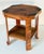 Wood Art Deco Octagonal Side Table With Burr Walnut Veneer From England For Sale - Image 7 of 7