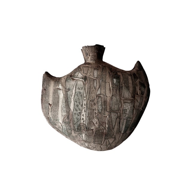 Black Vintage Ceramics by Ilda Fodor, 1990s, Set of 6 For Sale - Image 8 of 13