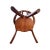 Sam Maloof Style "Female Form" Sculptural Walnut Modern Armchair For Sale - Image 9 of 13