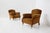 English Brown Velvet Armchairs, 1950s, Set of 2 For Sale - Image 12 of 12