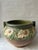 Roseville Pottery Vintgae Roseville Dahlrose 1920s Vintage Pottery Jardiniere Planter For Sale - Image 4 of 13