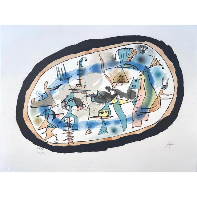 After Joan Miró, The Birth of the Day, 1957, Lithograph For Sale