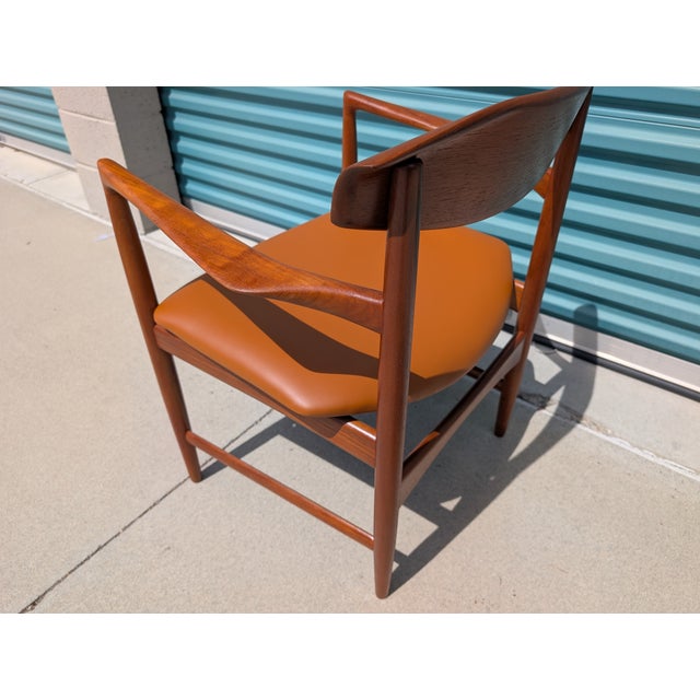 Danish Mid Century Modern Teak Chair by Ib Kofod-Larsen Armchair for Selig, C1960s For Sale - Image 11 of 17