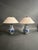 Ceramic Vintage Porcelain Table Lamps, Set of 2 For Sale - Image 7 of 7
