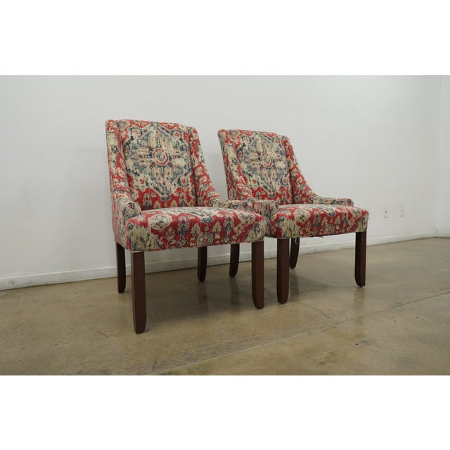 Ballard Designs Ballard Designs Gramercy Upholstered Chairs (Set of 2) For Sale - Image 4 of 17