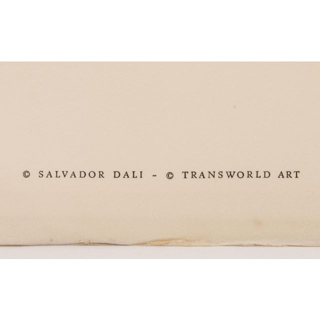 Salvador Dali "L'Amour Sacre ..." Etching, 1974 For Sale - Image 12 of 13