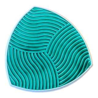 Ceramic Trivet or Centerpiece from Sarreguemines, 1970s For Sale