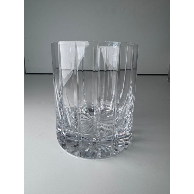 Mid-Century Modern Crystal Rocks Glasses, Set of 6 For Sale - Image 3 of 9