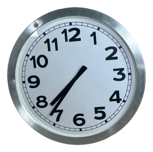 Large Factory Clock, 1980s