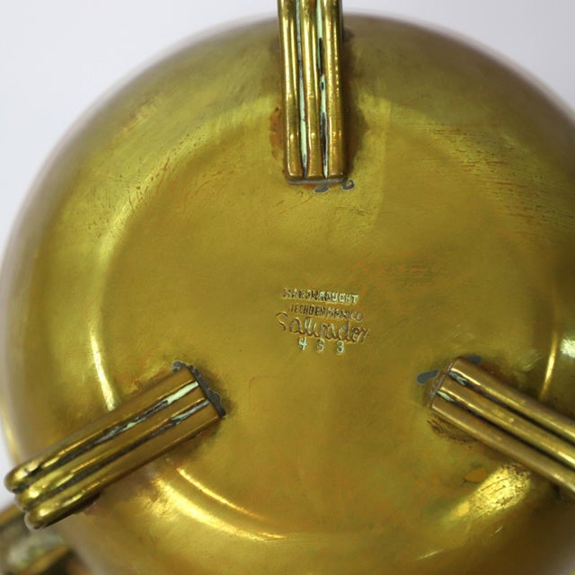 1960s 1960s Fantastic Mosaic and Brass Pitcher by Salvador Teran with 3 glasses - Set of 4 For Sale - Image 5 of 5