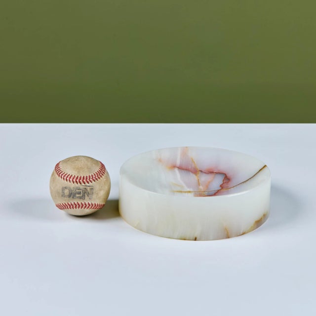 Round Onyx Ashtray For Sale In Los Angeles - Image 6 of 12