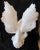 Ceramic Monumental Italian White Glazed Terra Cotta Eagle Sculpture Circa 1960s For Sale - Image 7 of 17