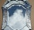 Antique Venetian Etched Glass Heart Shaped Wall Mirror, Italy, 1910s For Sale - Image 3 of 18