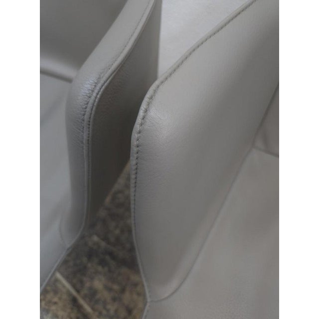 Gio Chairs in Leather by Walter Knoll, Set of 8 For Sale - Image 12 of 18