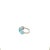 Not Yet Made - Made To Order Antique Three Stone 6.69 Carat Faceted Blue Topaz Ring in 925 Solid Silver - Size 8 For Sale - Image 5 of 11