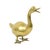 Large Brass Duck Sculpture, 1970s For Sale - Image 6 of 12